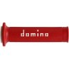 gripy A010 (road) dĺžka 120/125 mm, DOMINO (červeno-čierne)