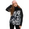 Roxy Jetty Block KVJ1 True Black Black Flowers