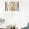 Elstead Elstead MILO-PN-TL-VOGSC - Stolná lampa MILO 1xE27/60W/230V šedá/hnedá ED0717 + záruka 3 roky zadarmo + záruka 3 roky zadarmo
