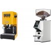Gaggia Classic E24 BC, yellow + Eureka Mignon Specialita Smart, CR white
