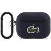 Lacoste Petit Pique Croc Logo Patch púzdro pre AirPods Pro 3 Blue