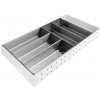 STRONG StrongMax príborník kompletný set 276x550mm, biela, vrátane 5 misiek
