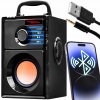 Bezdrôtový Bluetooth reproduktor USB SD AUX RADIO FM na párty BASS BOOMBOX