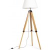 RENDL ALVIS/AMBITUS 46 stojanová biela bambus/čierna 230V LED E27 15W R14500