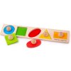 Bigjigs Baby Vkladacie puzzle tvary