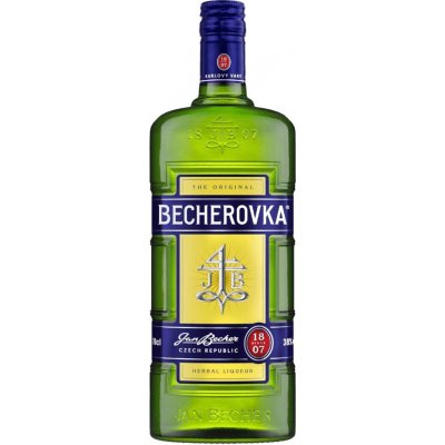 Becherovka 38% 0,7L (čistá fľaša)