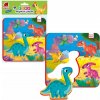 Puzzle Roter Kafer 0 dielikov Penové puzzle magnetické. Dinosaury