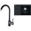 Set RS Franke Centro CNG 611-78 TL + Franke FP 9000 (vanička na pravej strane, onyx + onyx)