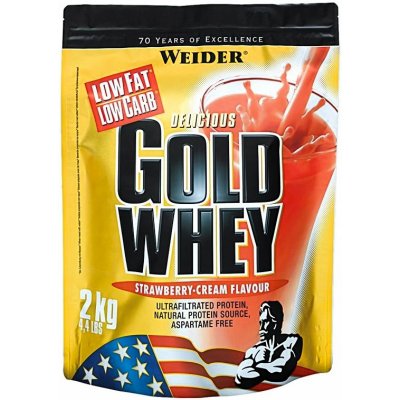 Weider Gold Whey 2000 g vanilka