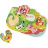 Janod puzzle na vkladanie s úchytkou Zvieratá na farme