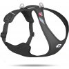 CURLI Postroj pre psov Belka Air-Mesh Black 2XL, 16,5-24 kg