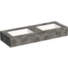 Kompaktná doska pod umývadlo s umývadlom Intedoor TRENTA Compact imitácia bridlice x 130 cm až 160 cm x 50 cm S výrezom