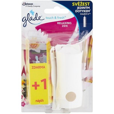 Glade Touch & Fresh Relaxing Zen aerosólový osviežovač vzduchu 2 x 10 ml