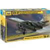 Model Kit lietadlo ZVEZDA 4824 - Suchoi SU-57 (1:48)