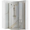 REA - Sprchový kút Diamond 90x90 zlatý REA-K4904