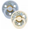 BIBS X LIBERTY Colour cumlíky z prírodného kaučuku 2ks veľ. 2 Ivory / Baby Blue