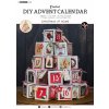 Adventný kalendár s vylupovacími obrázkami - Vianoce doma