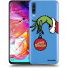 Picasee silikónový prehľadný obal pre Samsung Galaxy A70 A705F - Grinch