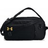 Športová taška Under Armour Contain Duo MD BP Duffle Black/Metallic Gold