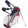 Big Max Dri Lite Feather 2 Stand Bag Steel Blue/Red/White