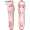 Depilátor Zree akumulátorový, ružový, na mokré depilovanie a holenie