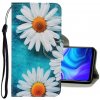 Peňaženkové kožené puzdro na Xiaomi Redmi 9C -Chrysanthemum
