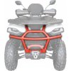 XRW FRONT BUMPER ALU SX5 RED 2560 - SEGWAY SNARLER AT5 S / L