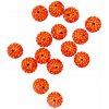 Pro Háčkování Shamballa korálek 12 mm oranžový