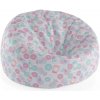 Sablio Sedací vak Cocoon Roztomilé vtáčiky - 75 x 45 x 35 cm