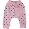 Dojčenské tepláčky Koala Dots ružová