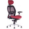 Ergonomická kancelárska stolička OfficePro Saturn Farba: vínová 4 farby