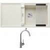 Blanco ADIRA XL 6 S biela soft s excentrom 527622 + Blanco MIDA chróm 517742