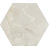 ONYX AZ dlažba Silk Hex Ivory 52x60 (0,94m2) 53904