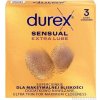 DUREX Sensual Extra Lube kondóm 1x3 ks Reckitt Benckiser