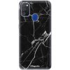 Odolné silikónové puzdro iSaprio - Black Marble 18 - Samsung Galaxy M21