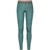 Dámske funkčné nohavice Ortovox 185 ROCK'N'WOOL LONG PANTS - zelená L