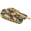 KIK RC tank T-80 No.9995 s dobíjacím packom USB+adaptér 2,4 GHz piesková RTR 1:32