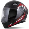 Moto prilba Cassida Orbit StriX červená/šedá/biela/čierna XS (53-54)