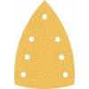Bosch Brúsny papier EXPERT C470 so 7 otvormi pre viacúčelové brúsky 100 x 150 mm, zrnitosť 120, 10 ks 2608901117