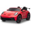 Beneo Mașină electrică copii Porsche 911 GT3 24V cu tracțiune 4x4, roșu, scaun cu două locuri, telecomandă 2.4 GHz, intrare USB/AUX, motoare 200W, suspensie, baterie litiu, lumini LED față și spate, l