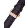 Remienok Orient UDCVWRT, kožený hnedý, rosegold spona (pro model FETAC)