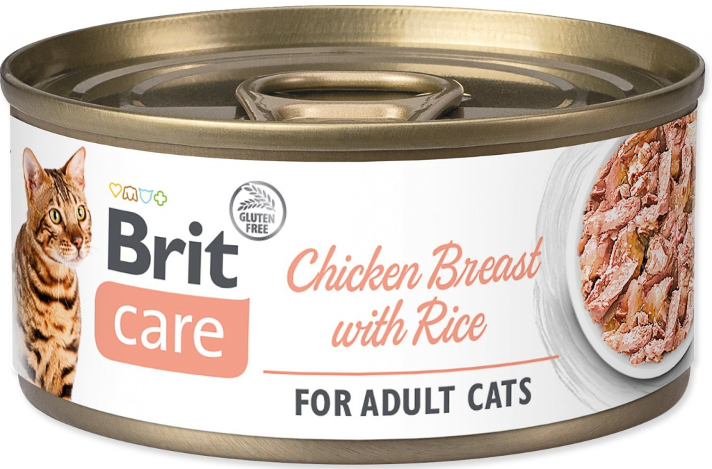 BRIT CARE cat ADULT CHICKEN breast rice 70 g