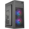 EUROCASE MidT ML N6-530B ARGB / bez zdroje / 2x USB 3.0 / USB-C / černá