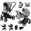 ADAMEX Kočík kombinovaný Belissa Special Edition Grey/Silver