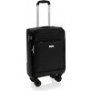 AVANCEA Textilný cestovný kufor GP7172 Black 4W čierny S 58x38x24 cm