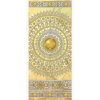 Fototapeta - DV1036 - Zlatá mandala - žltý podklad Samolepiaca fólia