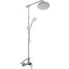 Sprchový systém s pákovou batériou RAV Slezák Colorado CO182.0/5H s teleskopickou tyčou