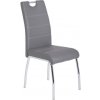 Jedálenská stolička Susi, šedá ekokoža