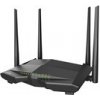 Tenda V12 - Bezdrôtový AC dvojpásmový VDSL2+/VDSL/ADSL router 802.11ac/a/b/g/n,1200 Mb/s, gigabitová sieť WAN/LAN, USB
