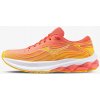 Mizuno Dámska bežecká obuv Wave Skyrise 5 Dubarry/White/Citrus